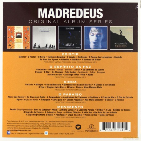 Madredeus: Original Album Series [5CD]
