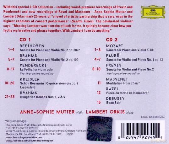 Anne Sophie Mutter: The Silver Album [2CD]