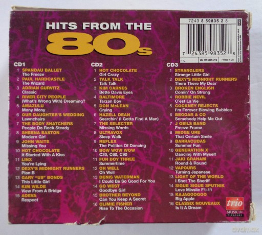 Hits From The 80s [3CD]