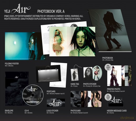 Yeji: Air - Photobook Ver.A [CD]