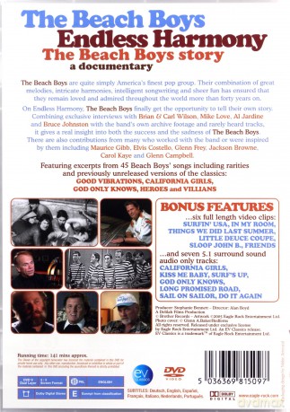 The Beach Boys: Endless Harmony [DVD]