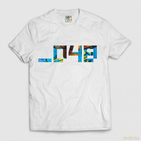 Abradab t-shirt biały