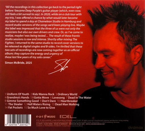 Simon McBride: Recordings 2020-2025 (digipack) [CD]