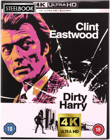 Dirty Harry (Brudny Harry) (steelbook) [Blu-Ray 4K]+[Blu-Ray]