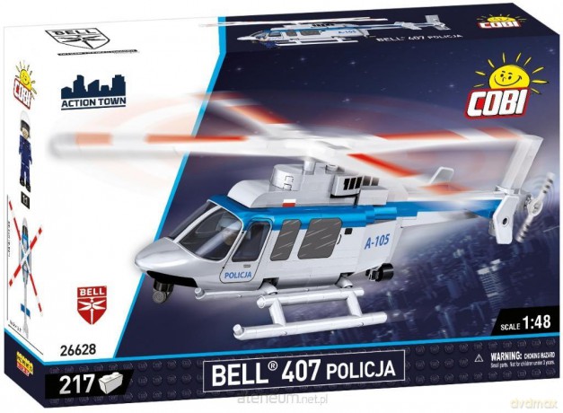 Action Town Bell 407 Policja [KLOCKI]