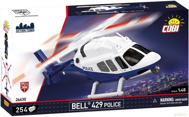 Action Town Bell 429 Police [KLOCKI]