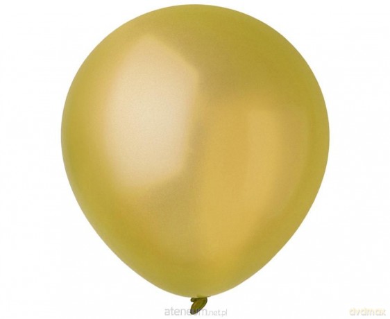 Balony metallic Gold 100szt