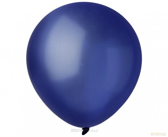 Balony Decomex metallic Midnight Blue 100szt