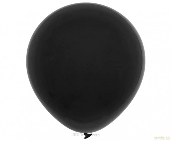 Balony Decomex pastel Black 100szt