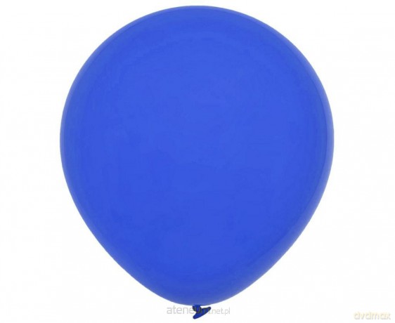 Balony Decomex pastel Royal Blue 100szt