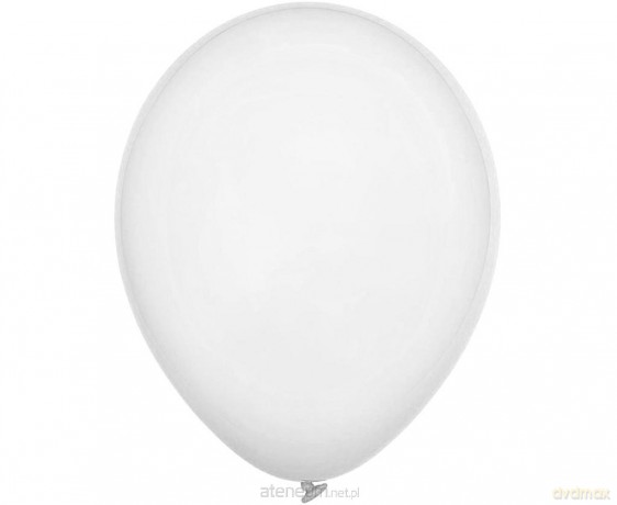 Balony Decomex pastel White 25szt