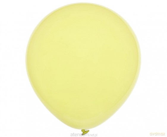 Balony Decomex pastel Yellowish 100szt