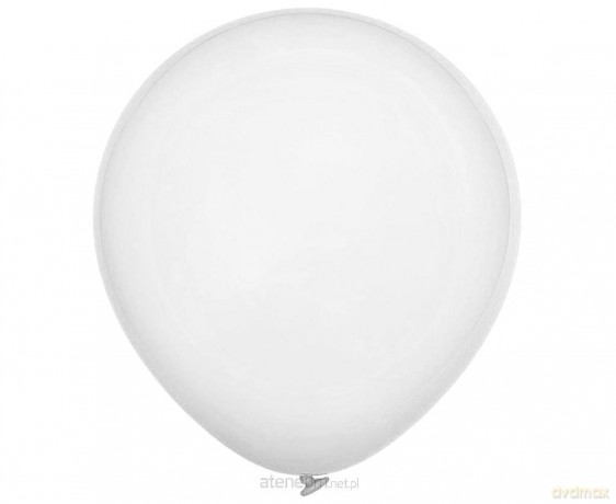 Balony Decomex pastelowe White 100szt