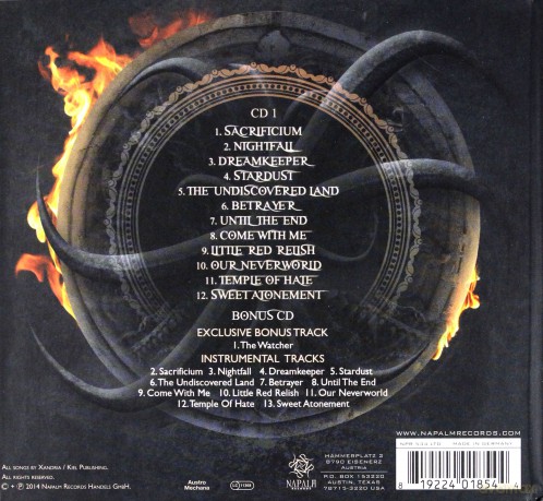 Xandria: Sacrificium Limited Edition (digipack) [2CD]