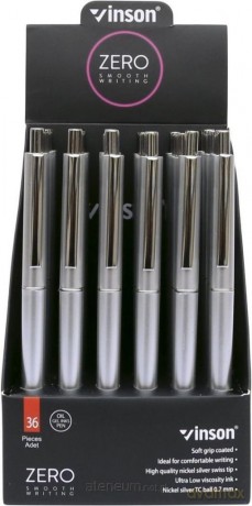 Długopis automatyczny Zero Silver Z4 niebieski (36szt)