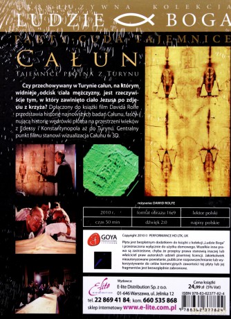Całun. Tajemnice płótna z Turynu (Ludzie Boga) (booklet) [DVD]