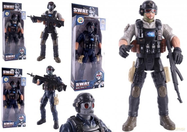 Figurka akcji Siły Specjalne policja mix [FIGURKA]