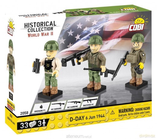 Historical Collection Figurki D-DAY 6 Jun 1944 [KLOCKI]