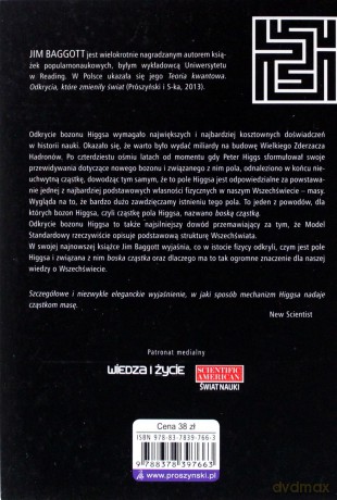 Higgs. Odkrycie Boskiej Cząstki - Jim Baggott [KSIĄŻKA]