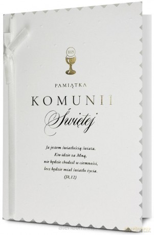 Karnet B6 Komunia