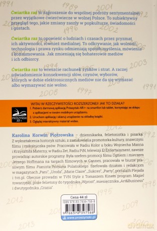 Ćwiartka Raz - Karolina Korwin Piotrowska [KSIĄŻKA]