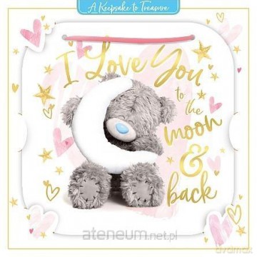 Kartka okolicznościowa I love you to the moon&back