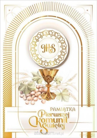 Kartka okolicznościowa Komunia