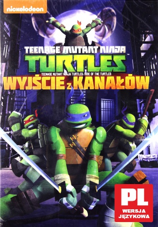 Wojownicze Żółwie Ninja: Wyjście z kanałów [DVD]