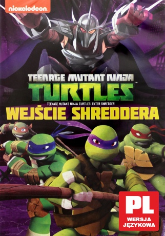 Wojownicze Żółwie Ninja: Wejście Shreddera [DVD]