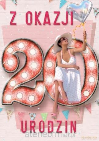 Kartka okolicznościowa Urodziny 20