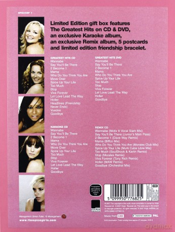 Spice Girls: Greatest Hits - Limited Editio [3CD]+[DVD]