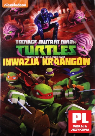 Wojownicze Żółwie Ninja: Inwazja Kraangów [DVD]