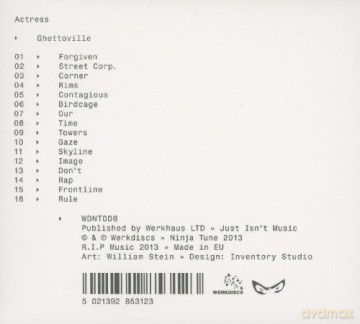 Actress: Ghettoville (ecopack) [CD]