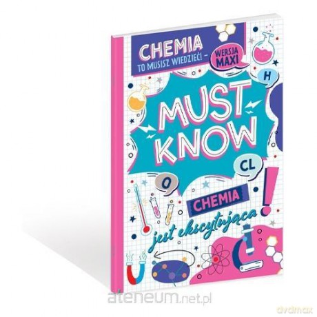 Książeczka A4 Must Know Chemia [KSIĄŻKA]