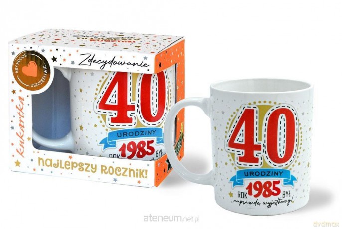 Kubek Premium Urodziny 40