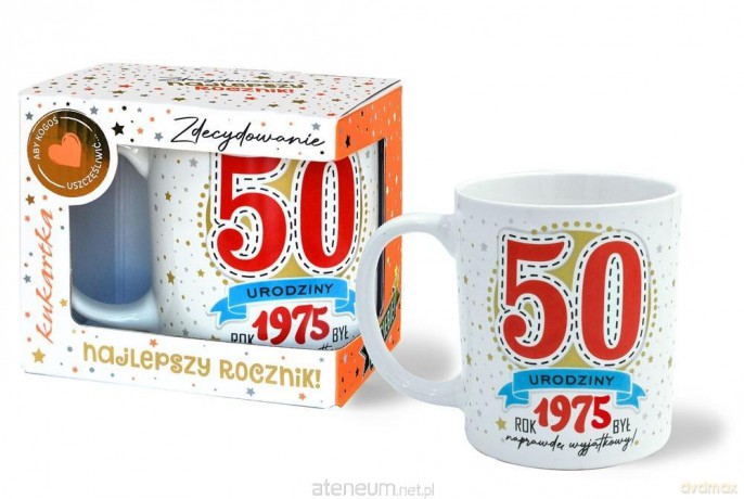 Kubek Premium Urodziny 50