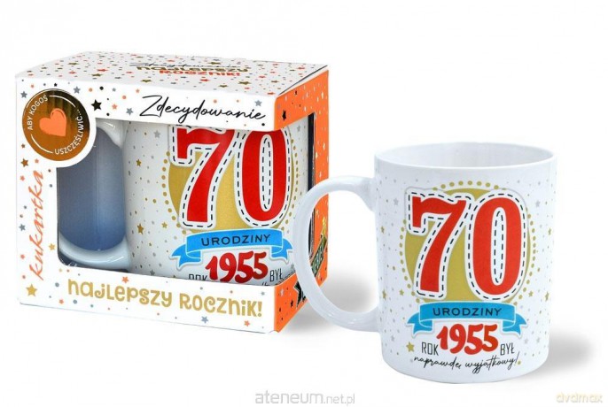 Kubek Premium Urodziny 70