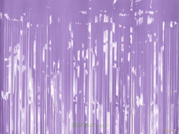 Kurtyna party jasny fiolet 100x200cm