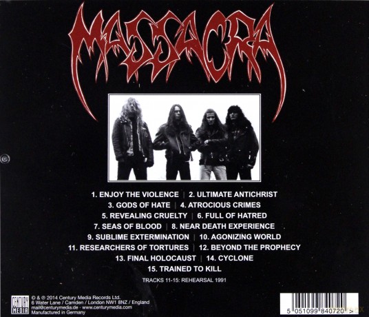Massacra: Enjoy The Violence (Special Edition) [CD]