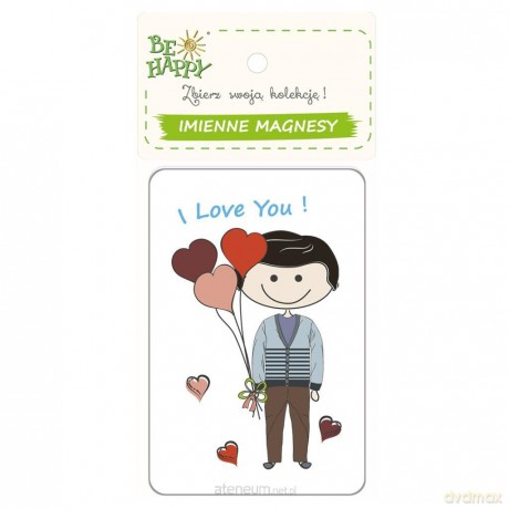 Magnes na lodówkę I love You