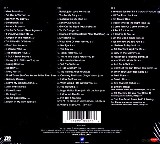 Ray Charles: King Of Cool: The Genius Of Ray Charles [3CD]