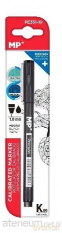 Marker precyzyjny kaligraficzny 1,0mm czarny