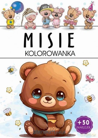 Misie. Kolorowanka [KSIĄŻKA]