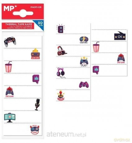 Naprasowanka do podpisywania ubrań Game