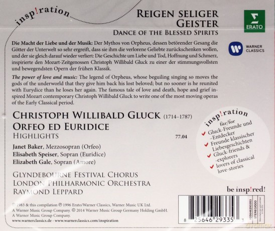 Reigen, Seliger Reigen: Best Of Gluck [CD]