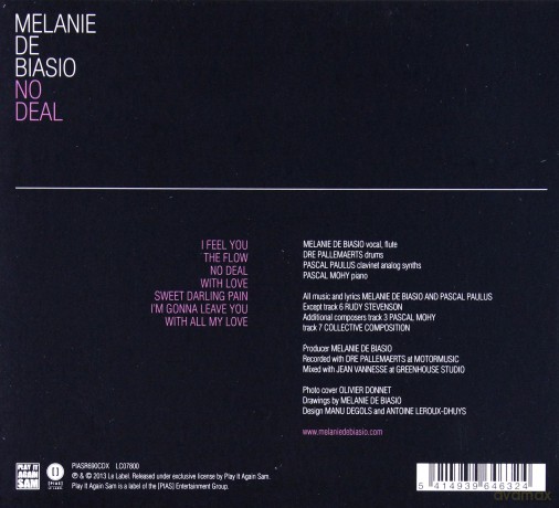 Melanie De Biasio: No Deal (digipack) [CD]