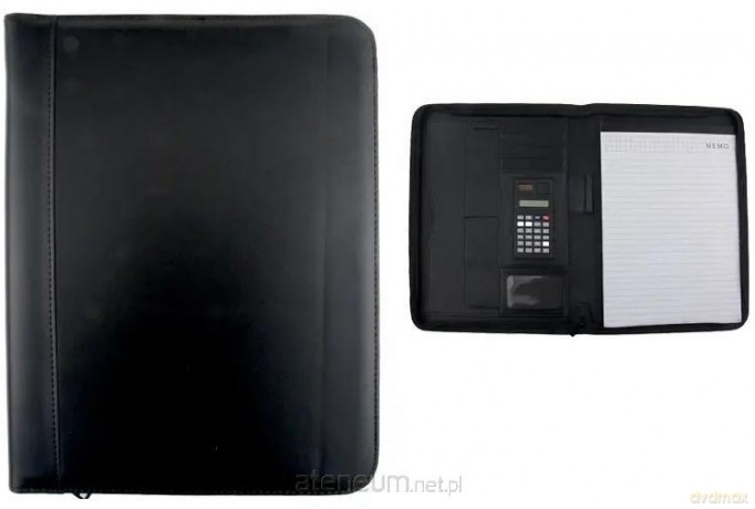 Organizer z kalkulatorem 250x310mm czarny