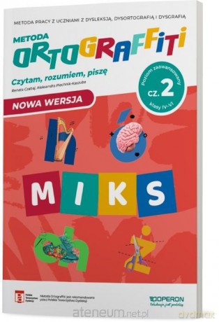 Ortograffiti SP 4-6 MIKS zakres rozszerzony cz.2 - Renata Czabaj, Aleksandra Piechnik-Kaszuba [KSIĄŻKA]