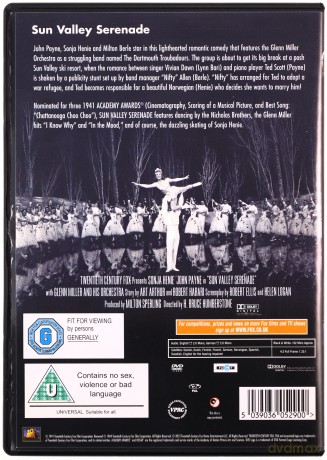 Sun Valley Serenade (Serenada W Dolinie Słońca) [DVD]