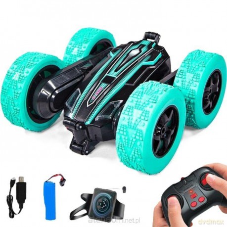 Samochód kaskaderskiister R/C niebieski